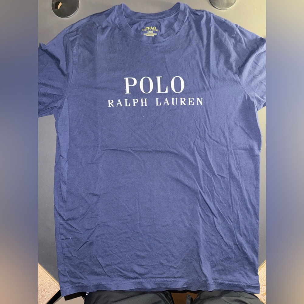 Polo Ralph Lauren - Short Sleeve Shirt - Navy - Large